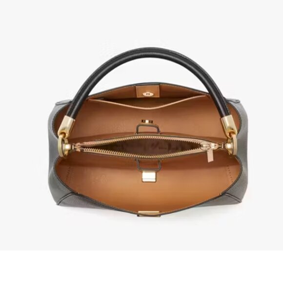 KATE SPADE Phoebe Medium Top Handle Purse (Black) - New / Never Opened - Picture 4 of 12